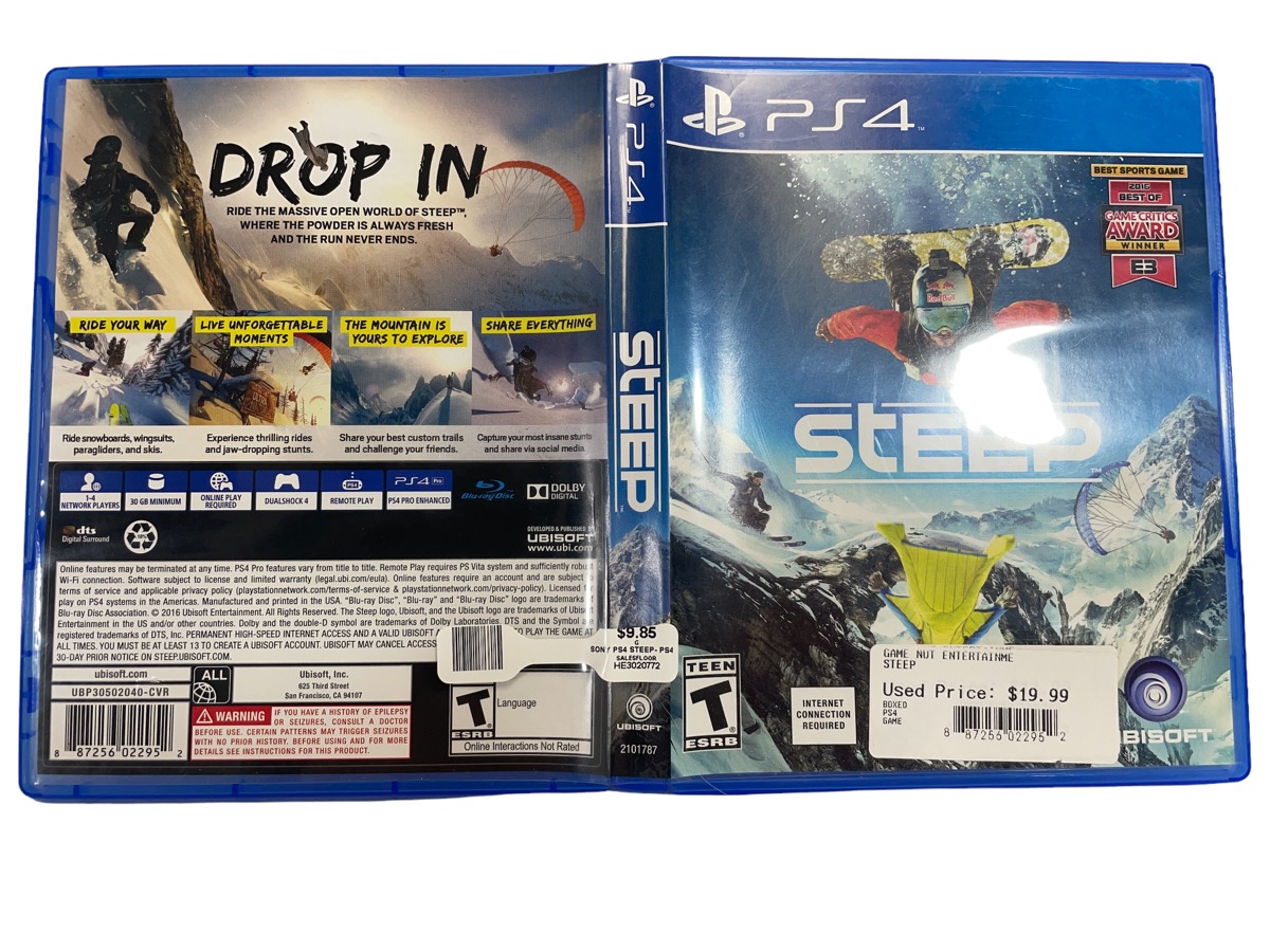 Steep for Playstation 4 Good | Heartland Pawnbrokers | Kansas