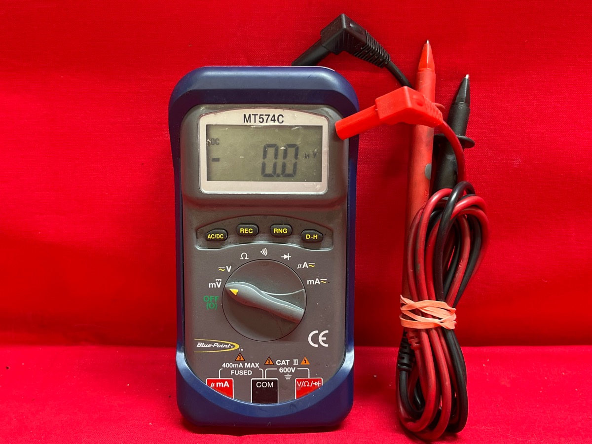 Blue Point MT574C Auto Ranging Digital Multimeter Ac/dc Very Good | Buya