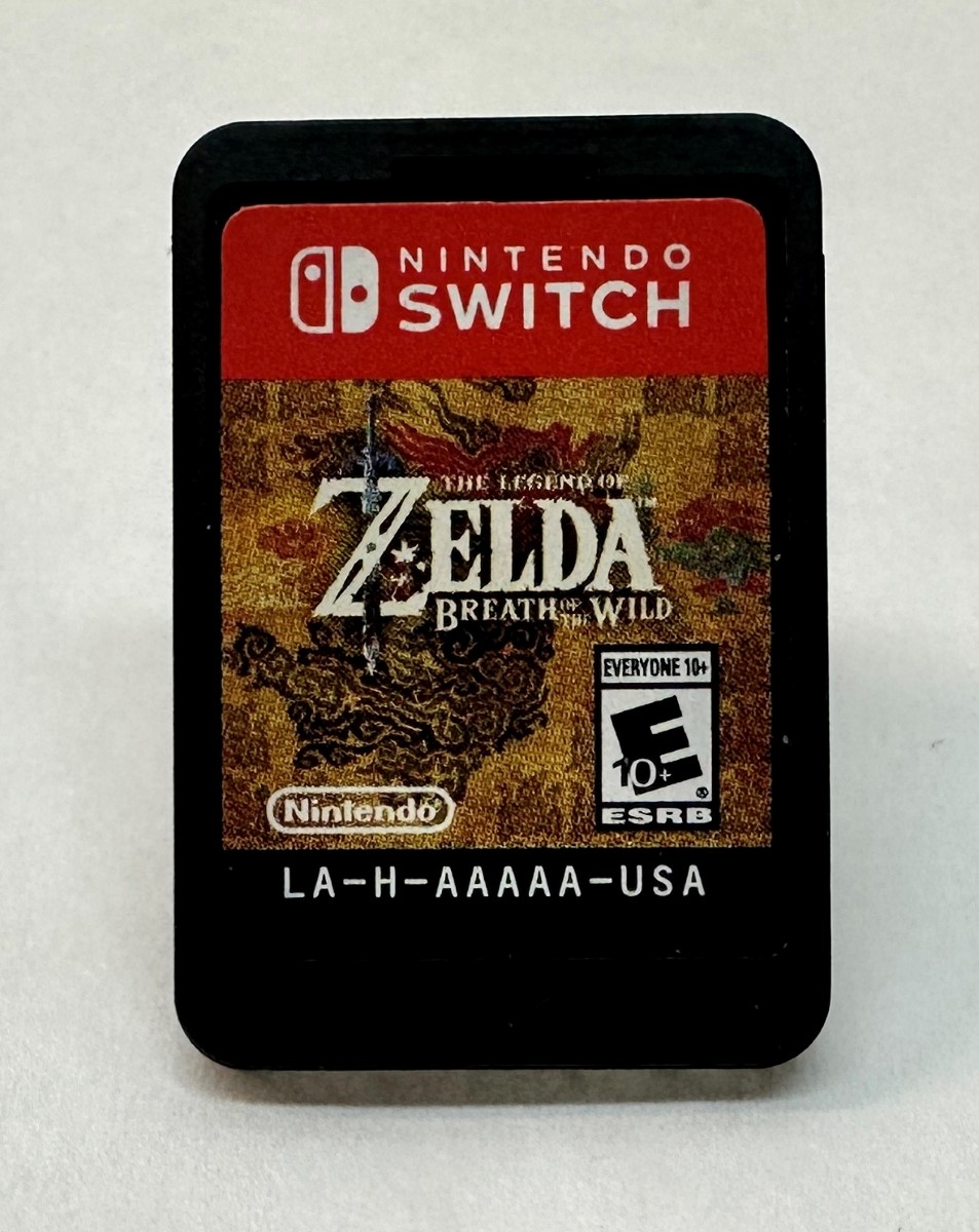 The Legend of Zelda Breath Of The Wild Cartridge Only Very Good ...