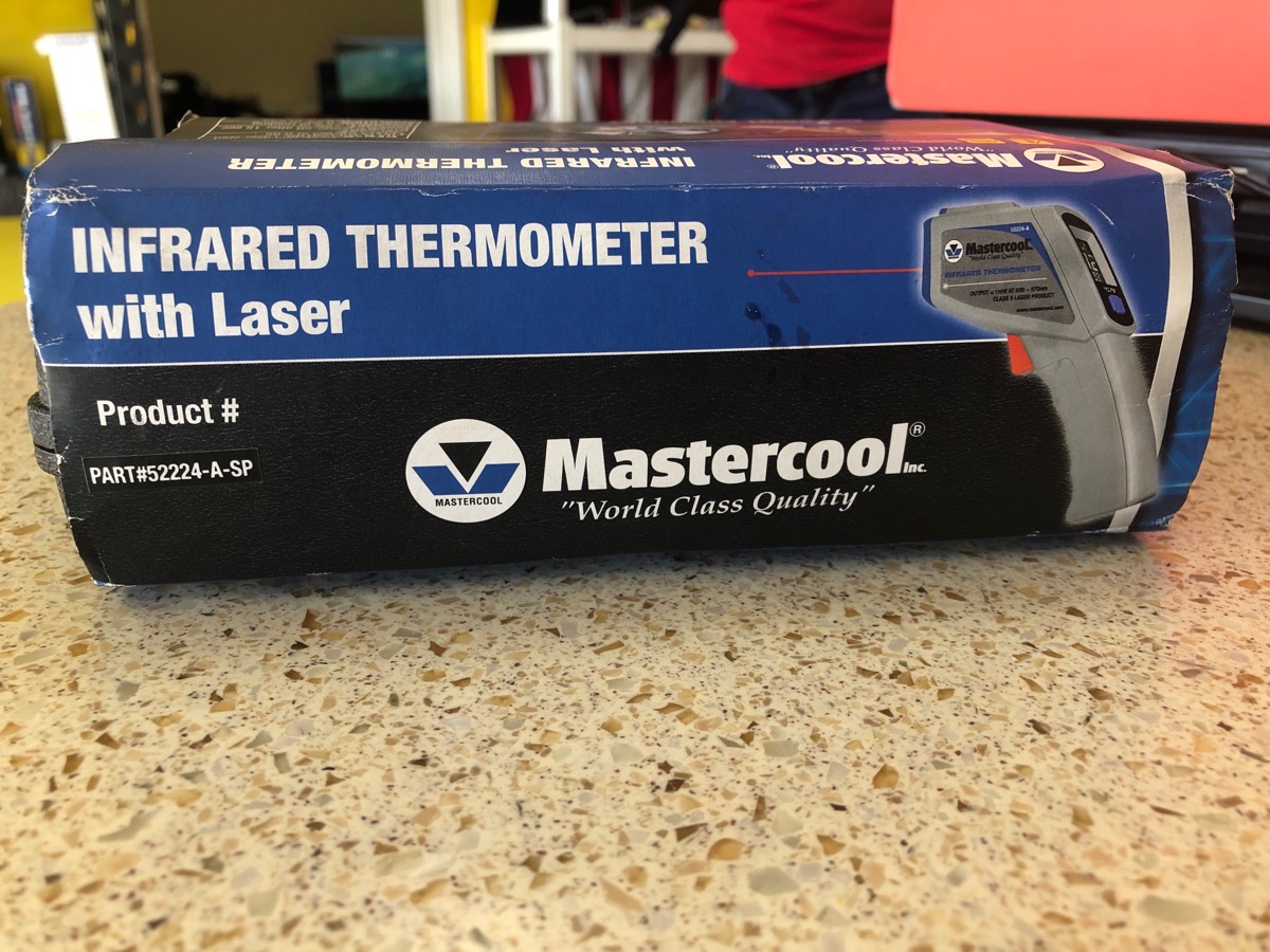 MASTER COOL 52224 MASTERCOOL INFRARED THERMOMETER Good Buya