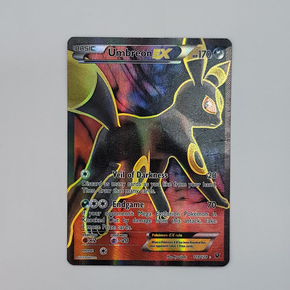 Umbreon EX - 119/124 - Full Art Ultra Rare PL Pokemon XY Fates Collide ...