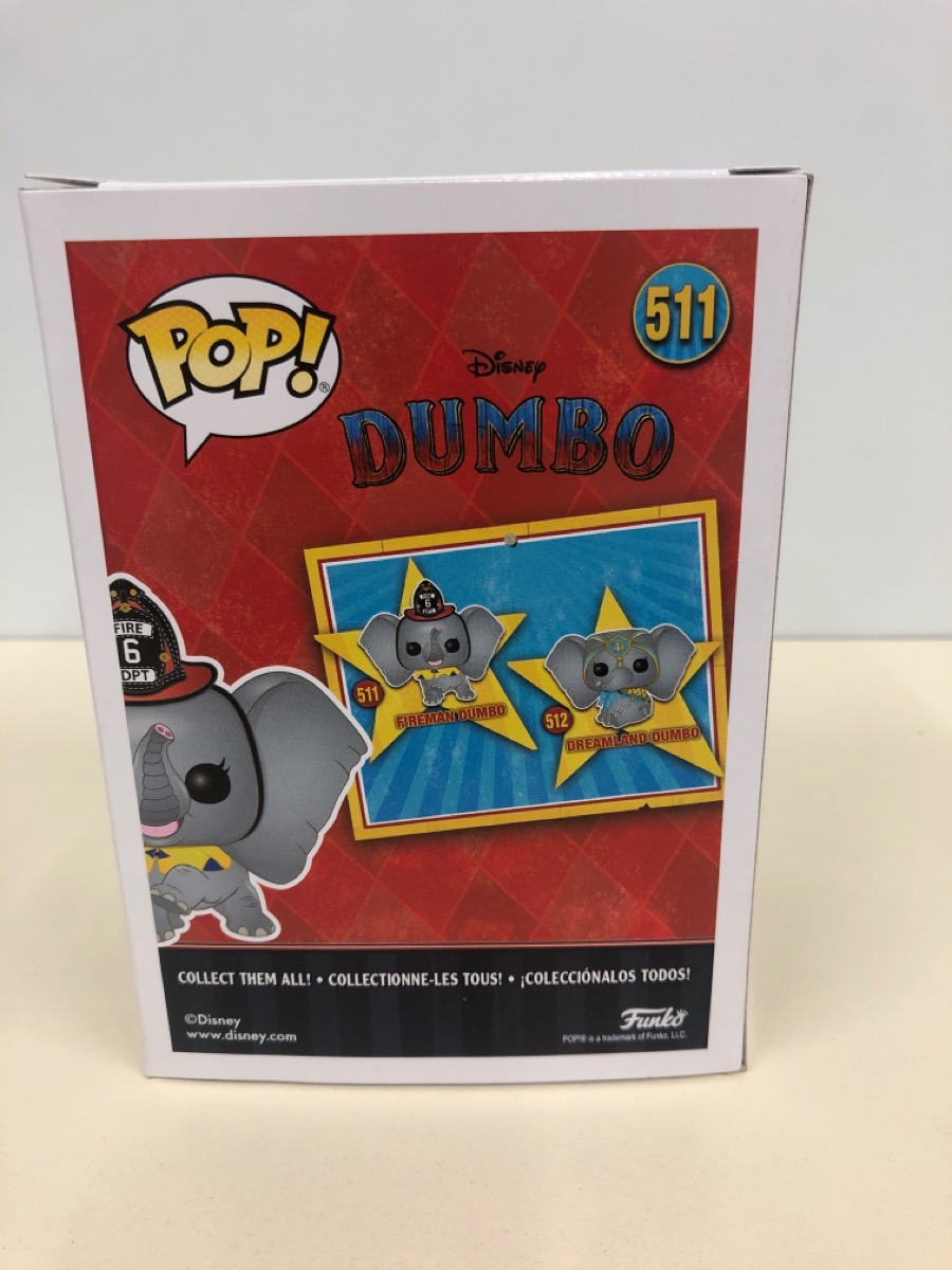 FUNKO POP!! FIREMAN DUMBO #511 PRE-OWNED Good | Buya