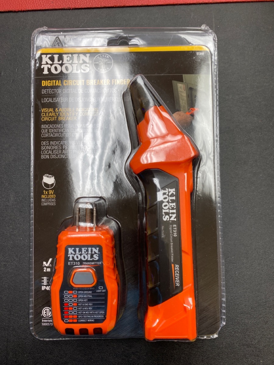 KLEIN TOOLS ET310 DIGITAL CIRCUIT BREAKER FINDER Brand New Buya