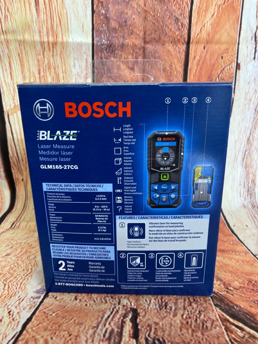 BOSCH GLM16527CG LASER LEVEL Good Buya