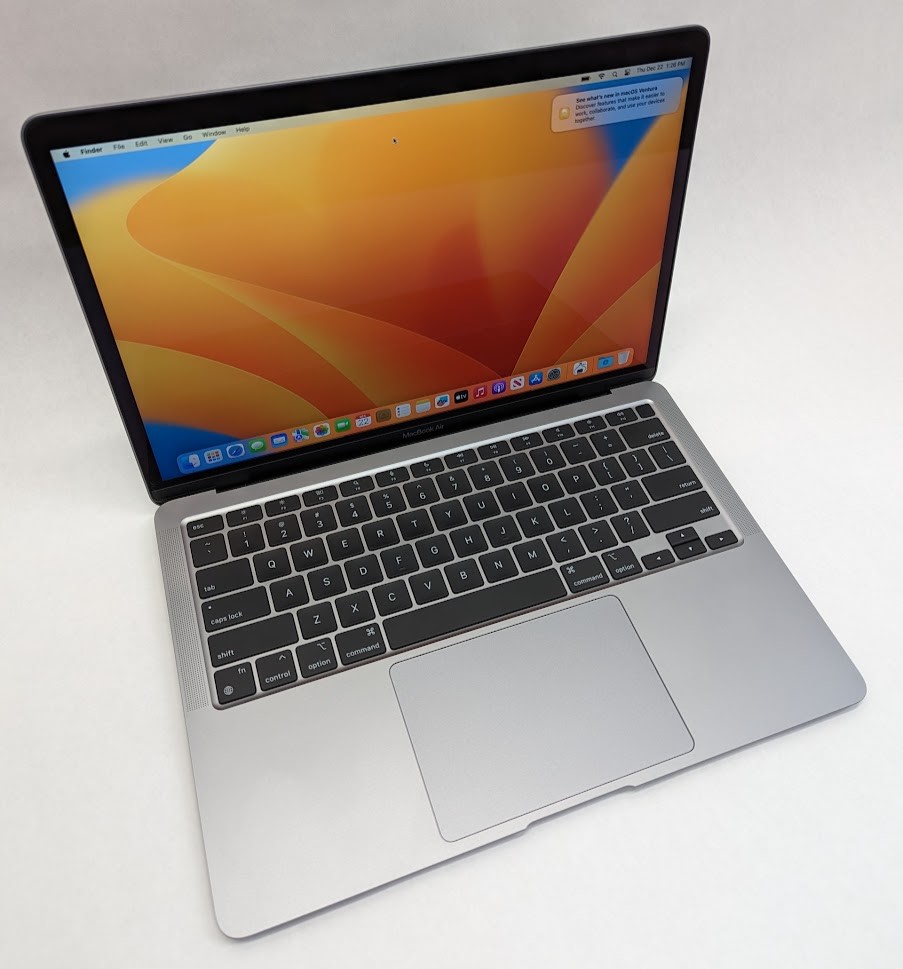 Apple Macbook Air 2020 M1 MGN63LL/A macOS Ventura 8GB RAM 256GB