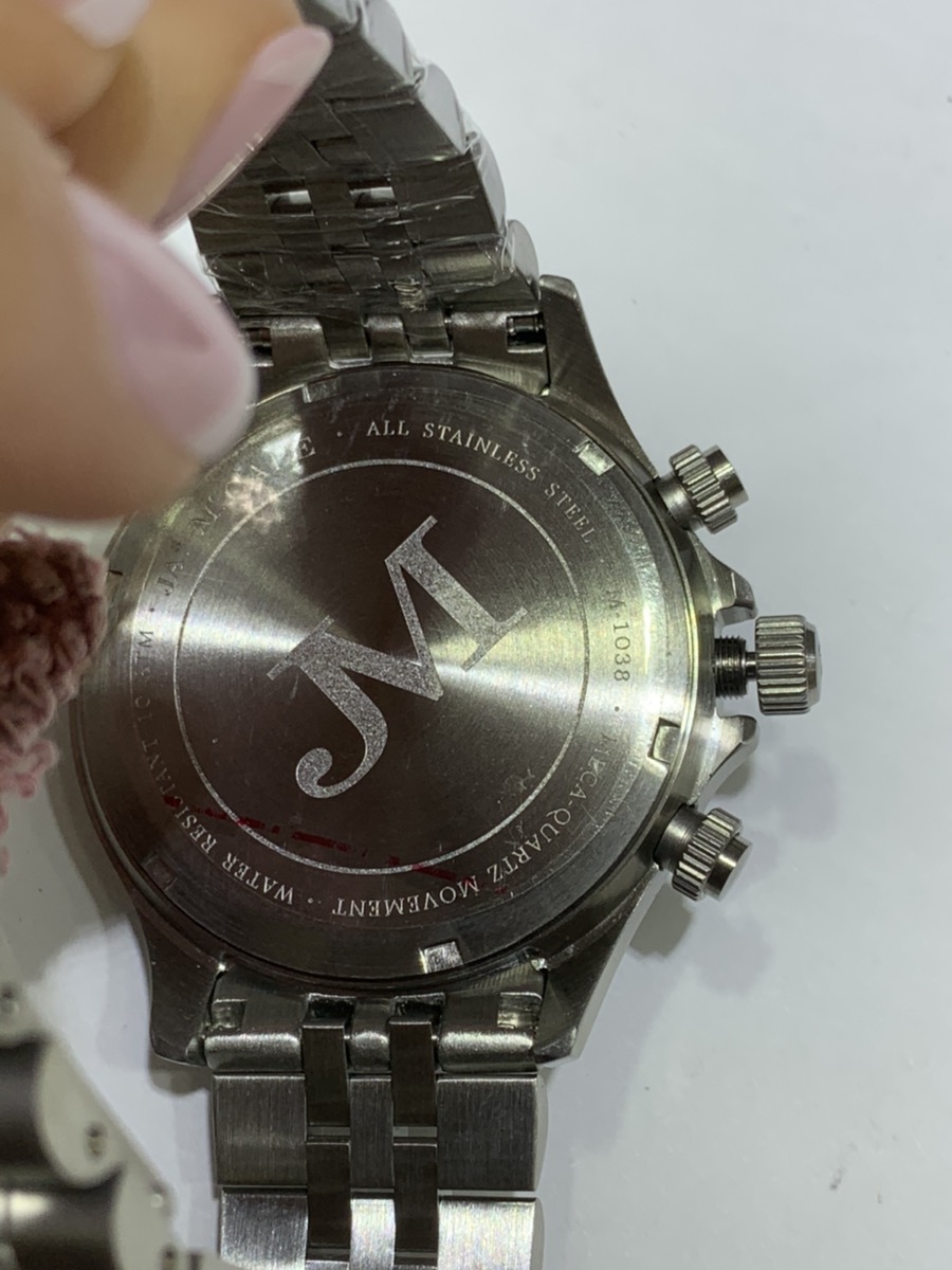 JA McCabe Baja watch 103811 Gravel Black Brand New Carson Jewelry