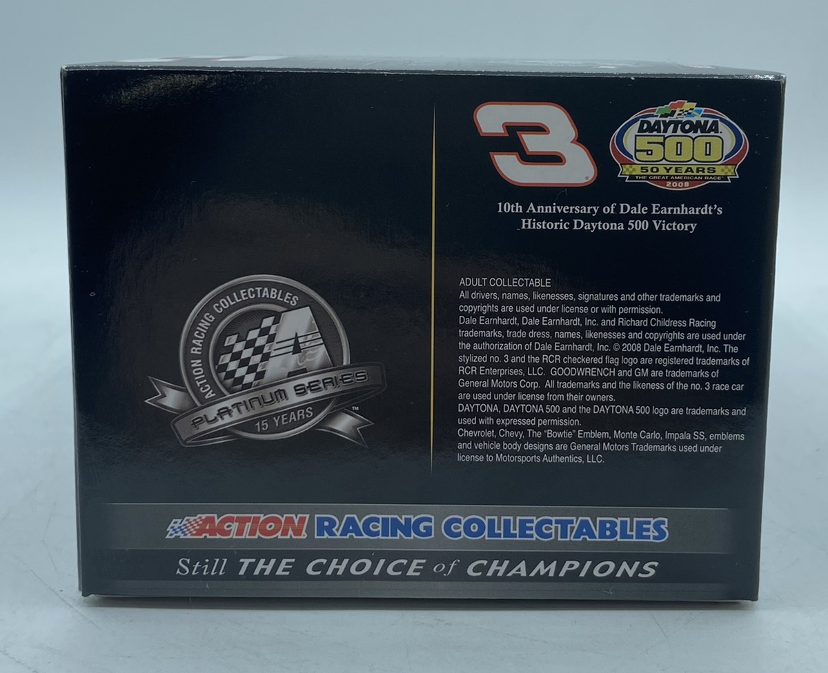 TOY VEHICLE: DALE EARNHARDT SR. MODEL 1:24 DIE CAST CAR - 10TH ...