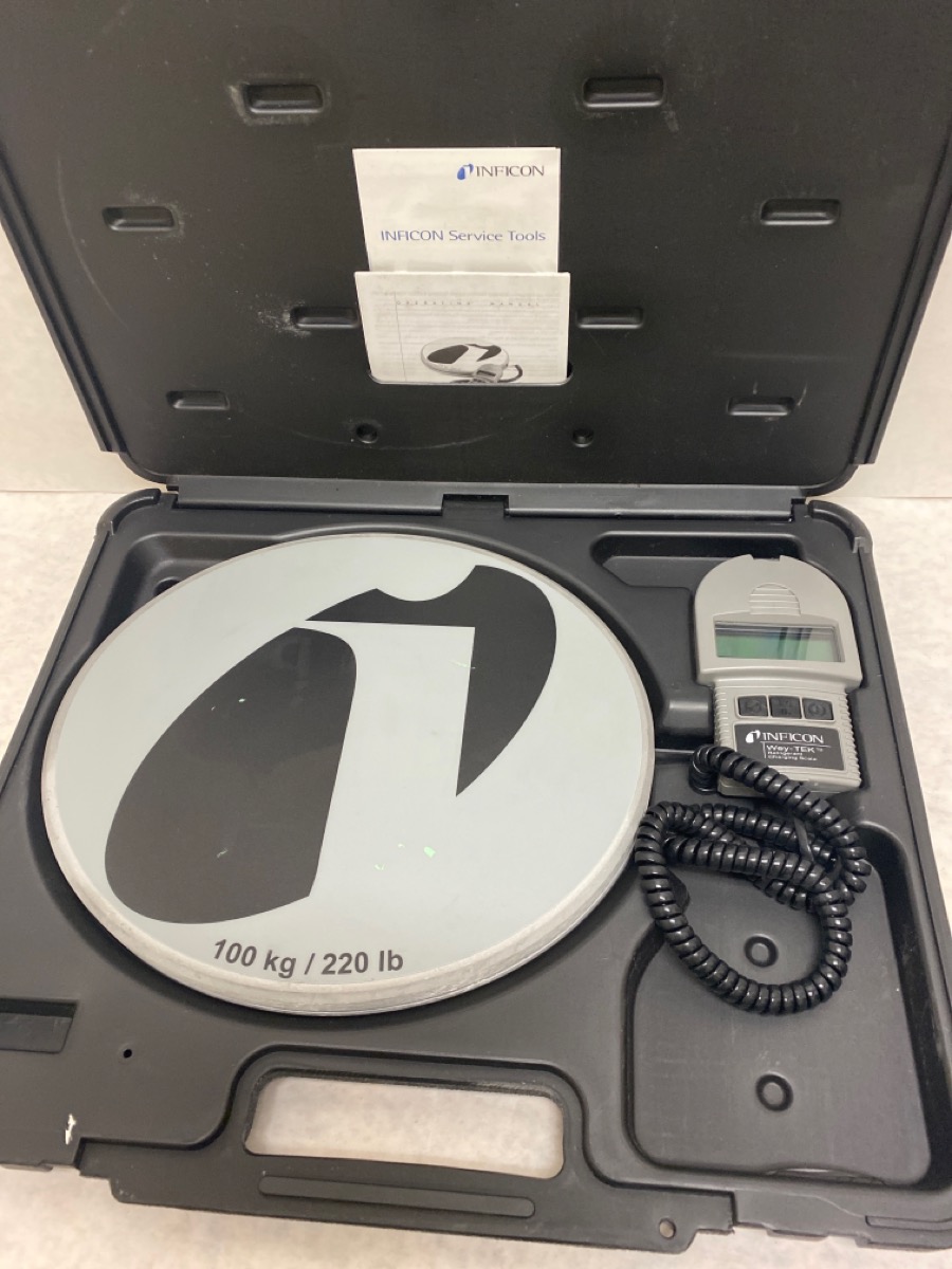 INFICON WeyTEK, Refrigerant Charging Scale, 713202G1 Very Good Buya