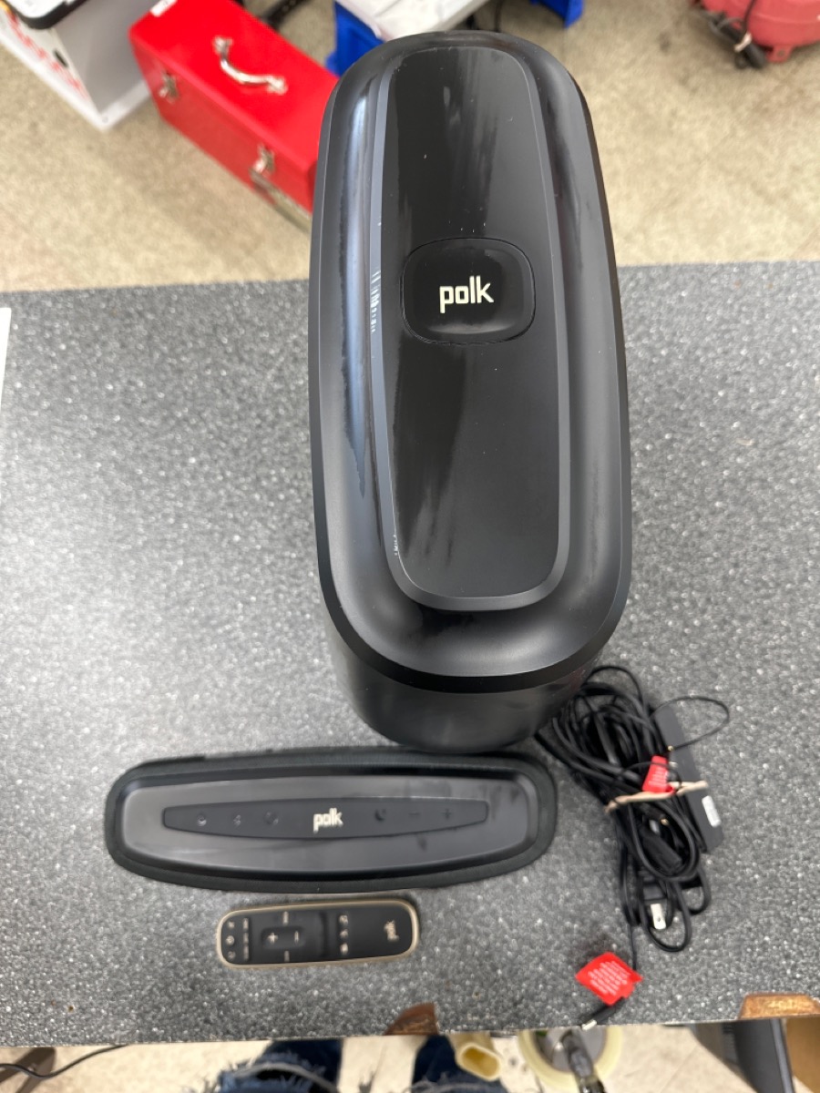 POLK AUDIO MAGNIFI MINI SOUNDBAR AND SUB SET WITH REMOTE Good Buya