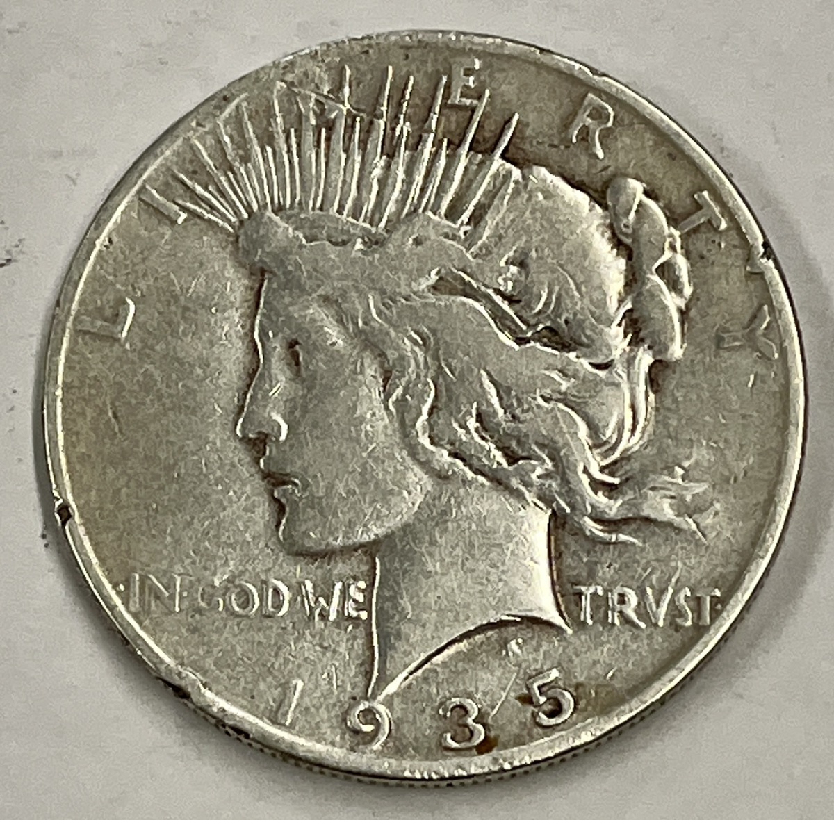 1935-s United States Peace Dollar (1921 -1935) Good 