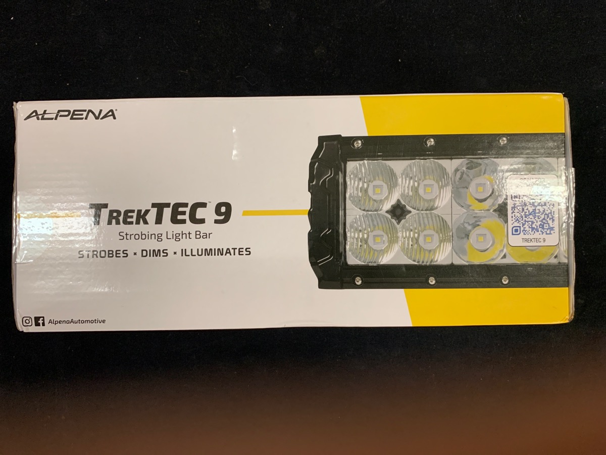 ALPENA TERRABAR 9 LED LIGHT WITH REMOTE Like New Buya