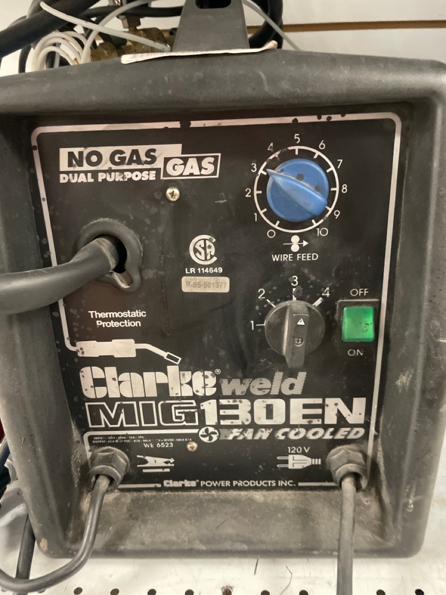 Clarke Mig 130 EN Welder Very Good Pawn 1 Spokane WA