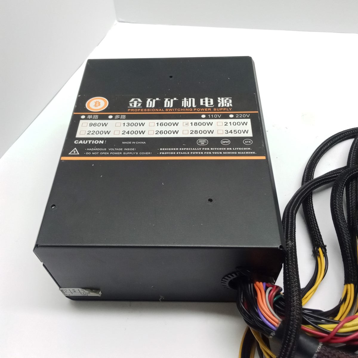 1800W Professional Switching Power Supply for Mining Good Buya