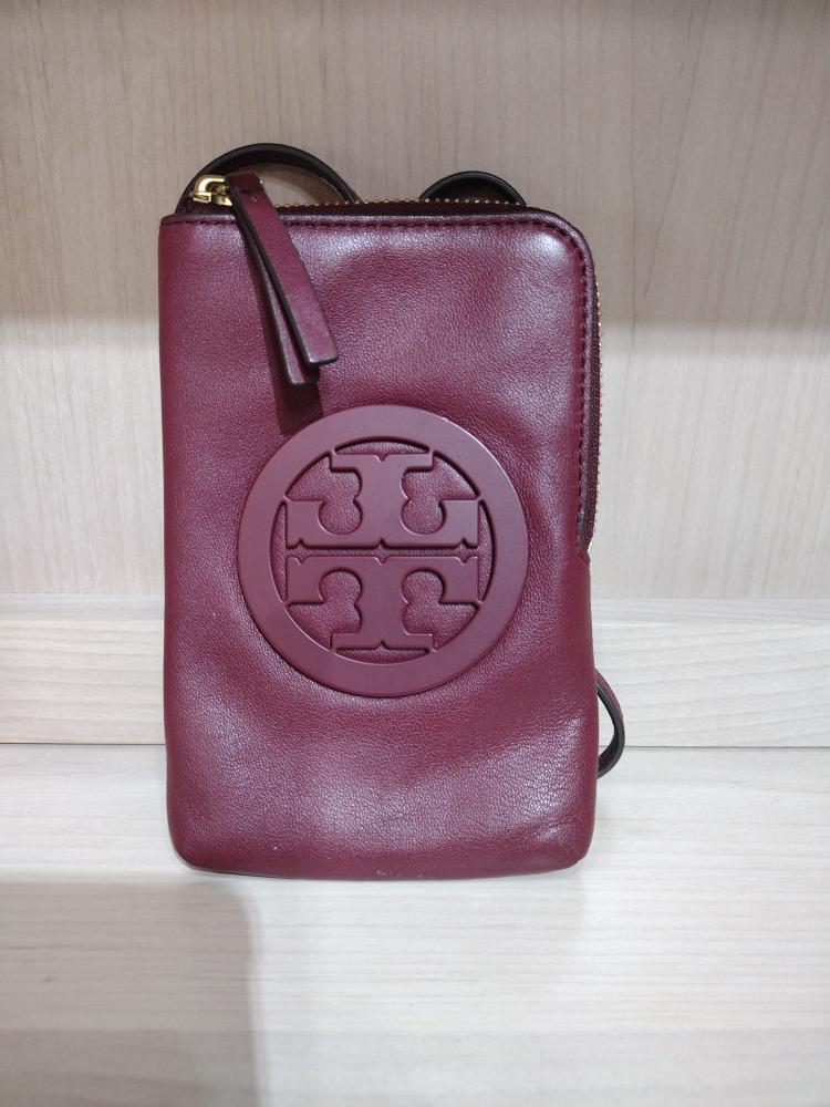 TORY BURCH CHARLIE PATENT CLUTCH For parts or not working | Buya