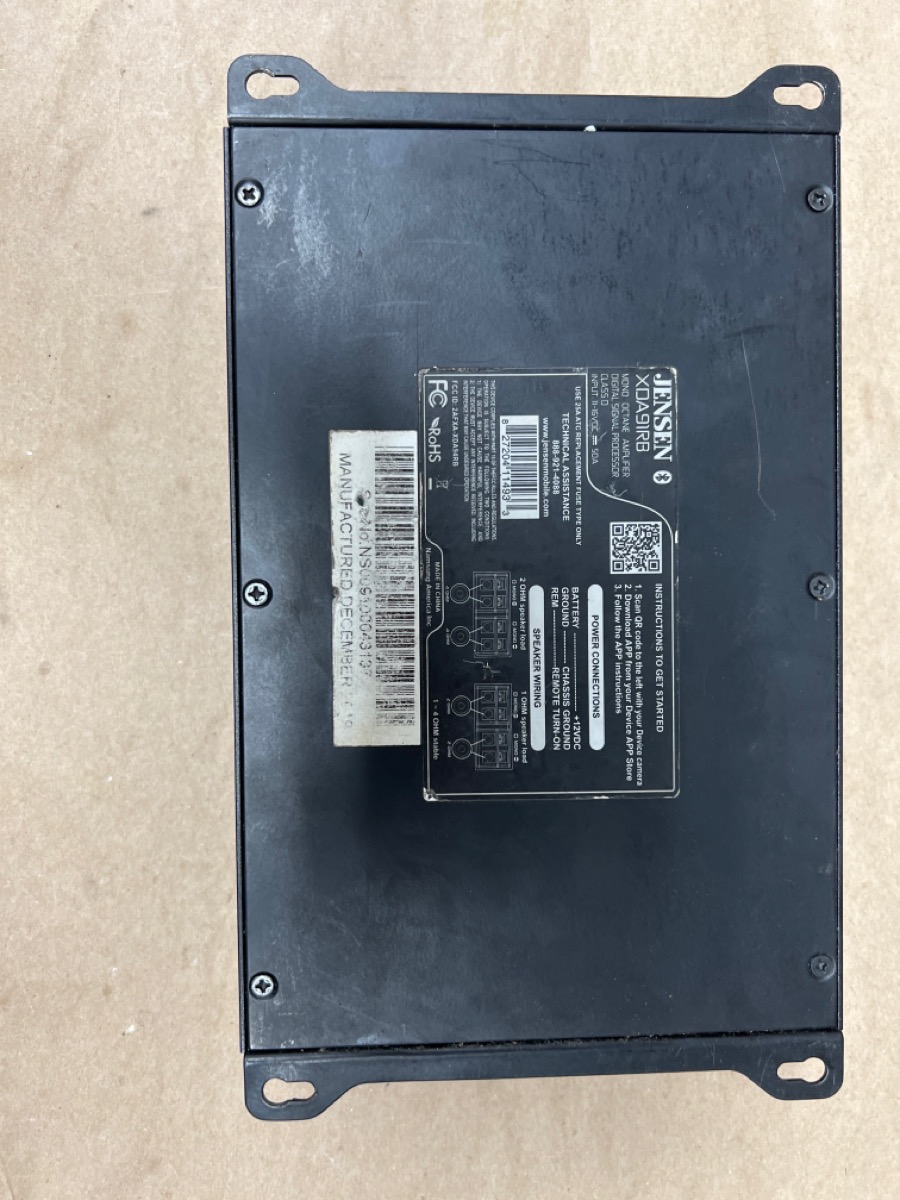 JENSEN XDA91RB 1000 watt bluetooth car audio amplifier Very Good Buya