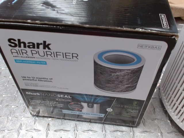 Shark HP102 Air Purifier True HEPA Microban Antimicrobial Protection ...