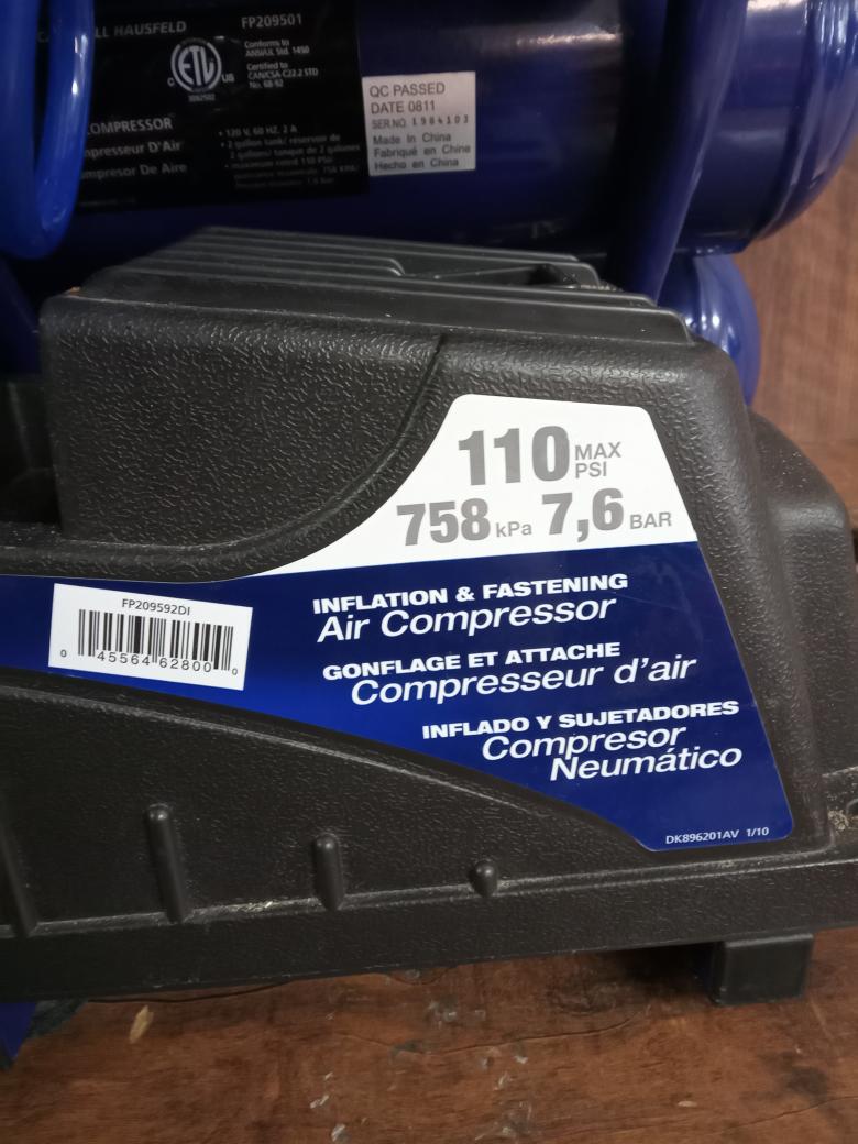 CAMPBELL HAUSFELD FP209501 Acceptable Buya