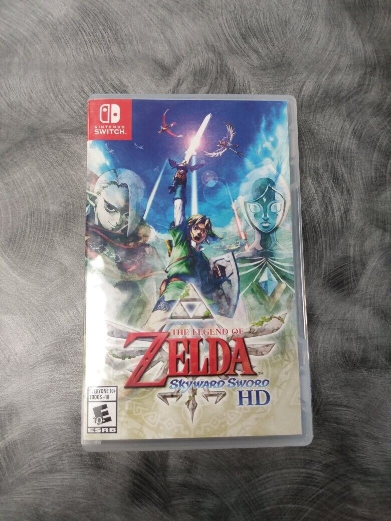 The Legend of Zelda: Skyward Sword HD - Nintendo Switch - Case and ...