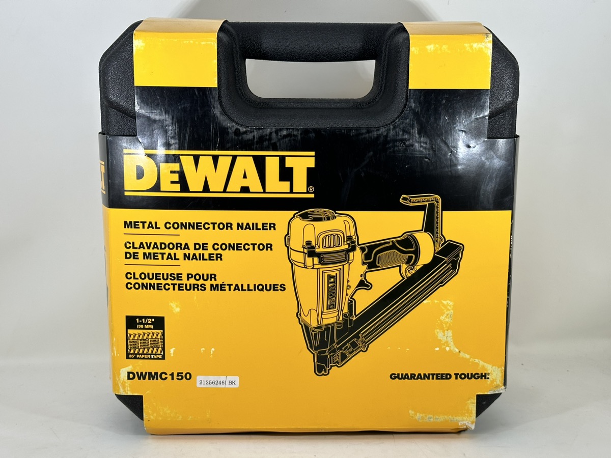 DEWALT 35Deg. 11/2 in. Paper Collated Metal Connector Nailer DWMC150