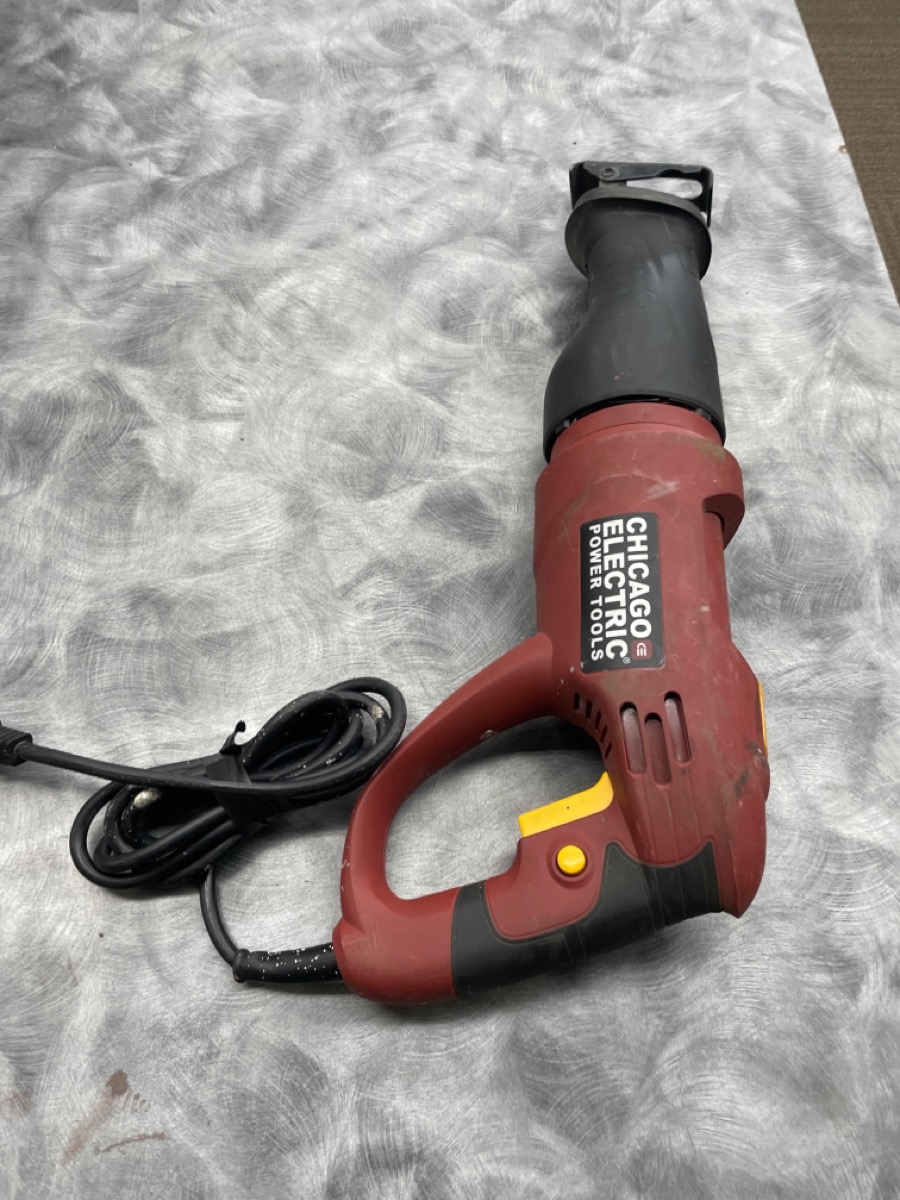 CHICAGO ELECTRIC RECIPROCATING SAW MODEL 62370 Good Axel's