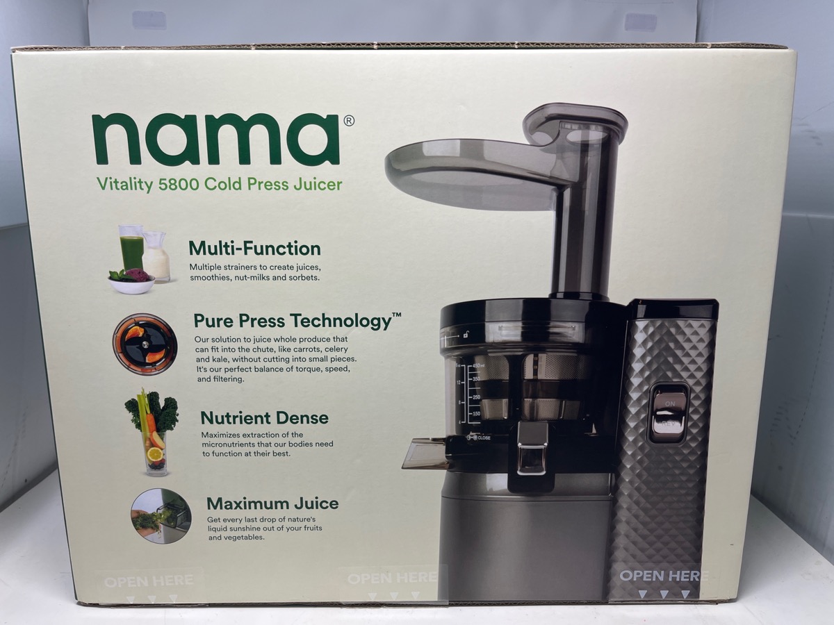 Nama Vitality 5800 Cold Press Juicer in Box Like New Buya