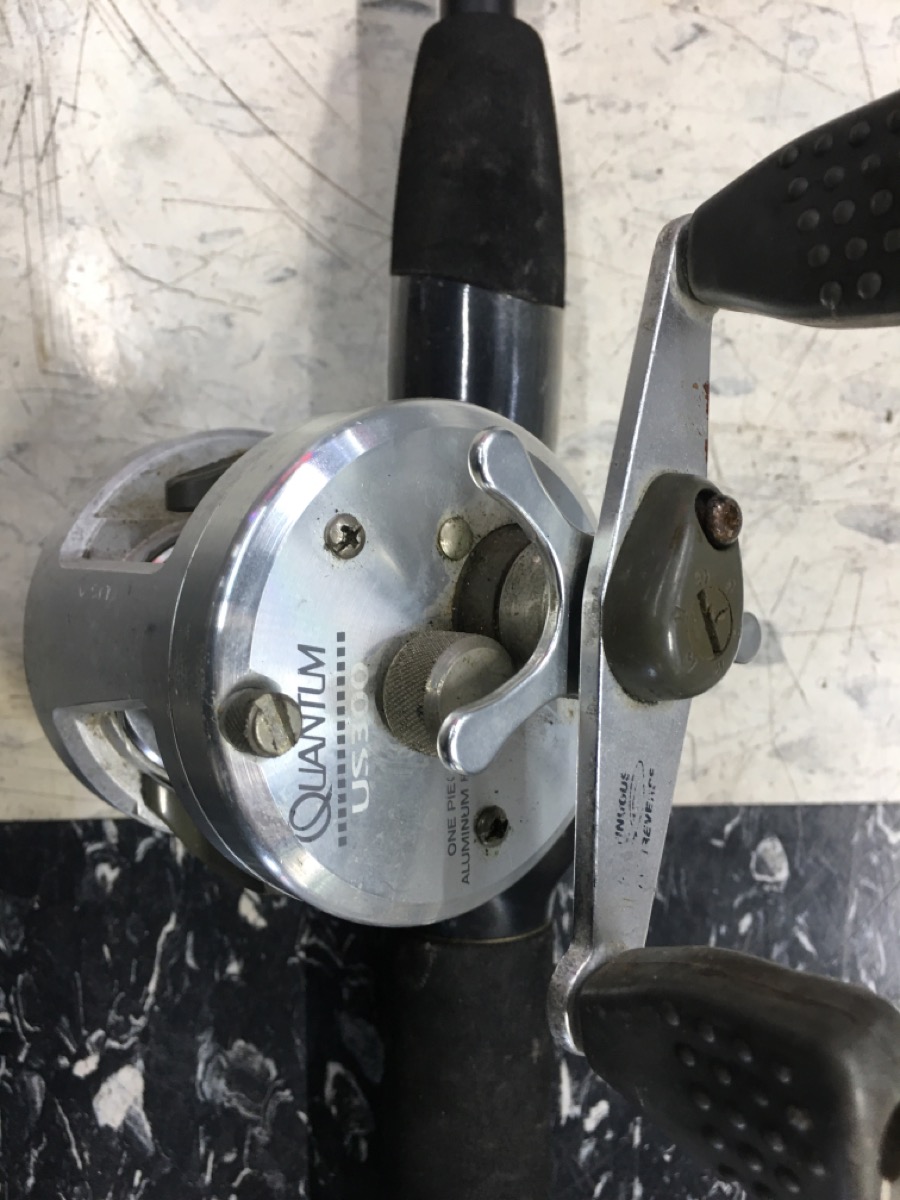 CABELA'S ALL PRO FISHING ROD WITH QUANTUM US300 REEL Like New Buya