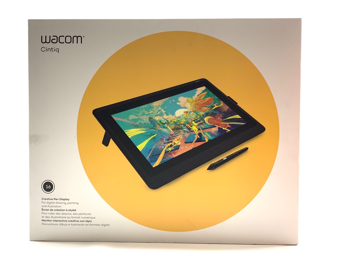 CINTIQ 16 CREATIVE PEN DISPLAY DRAWING TABLET DTK1660 Good