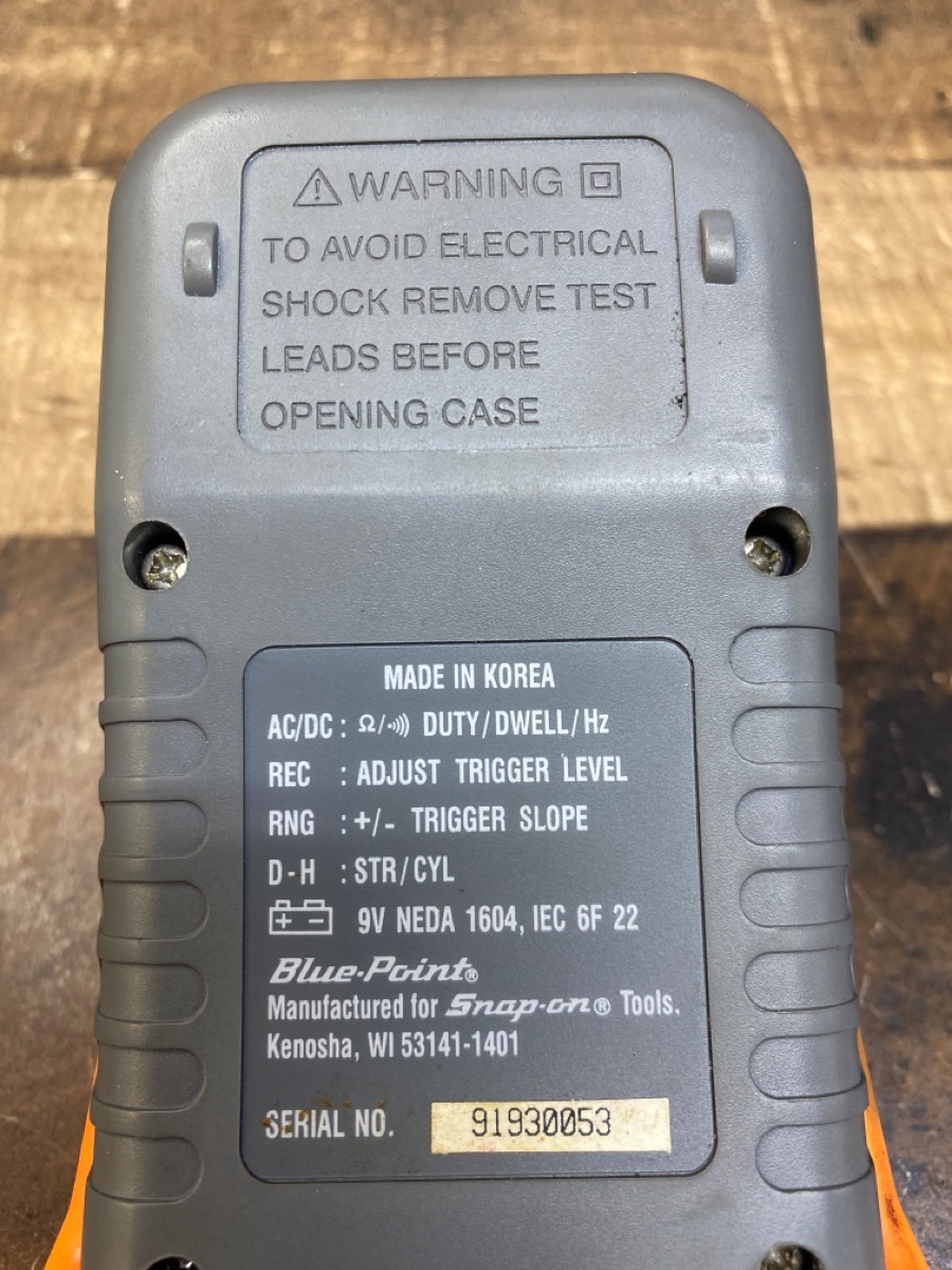 Blue Point Multimeter EEDM512B Acceptable Buya