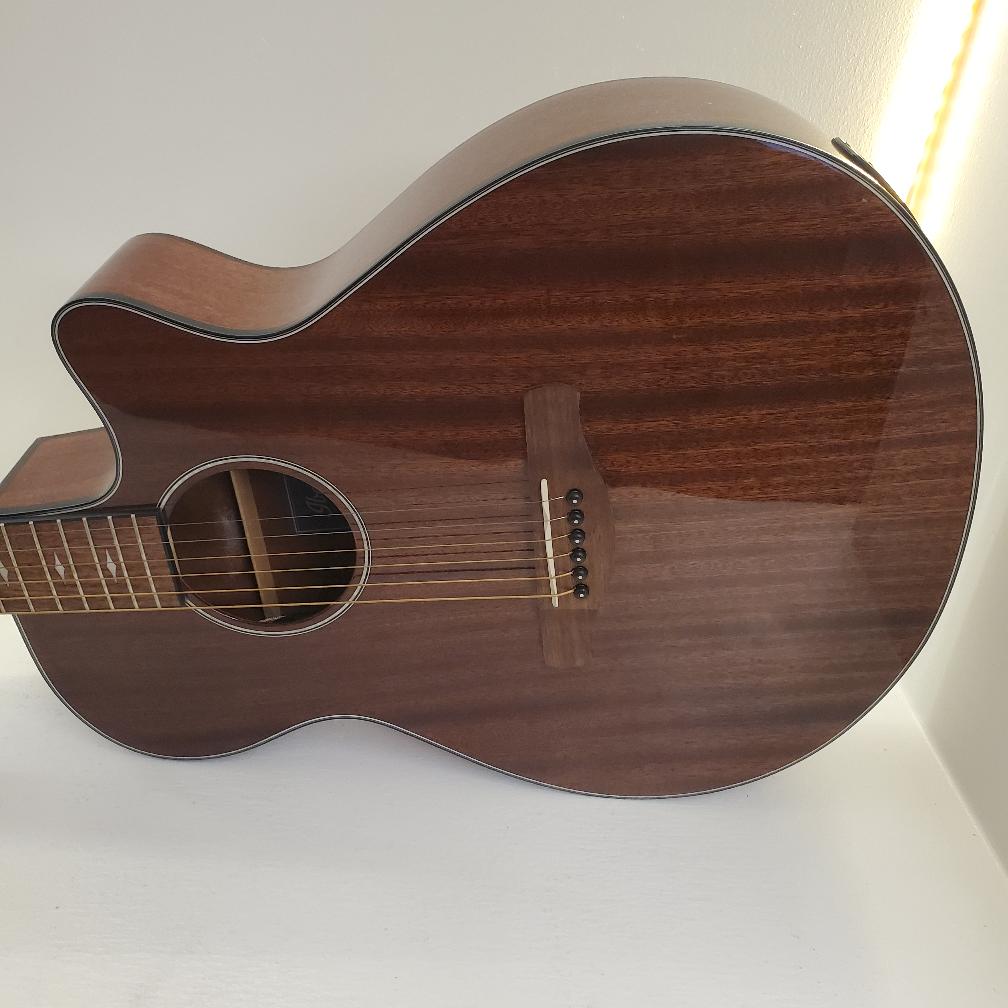 Ibanez AEG62NMH Electric Acoustic 6String Guitar Mahogany High Gloss