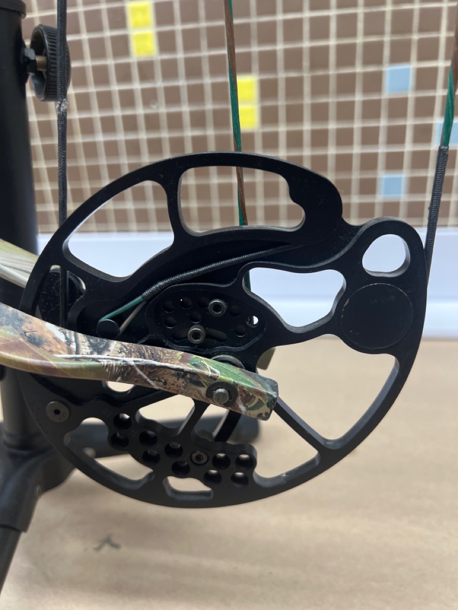 BEAR ARCHERY Bow ENCOUNTER compound bow w/ trophy ridge site Very Good