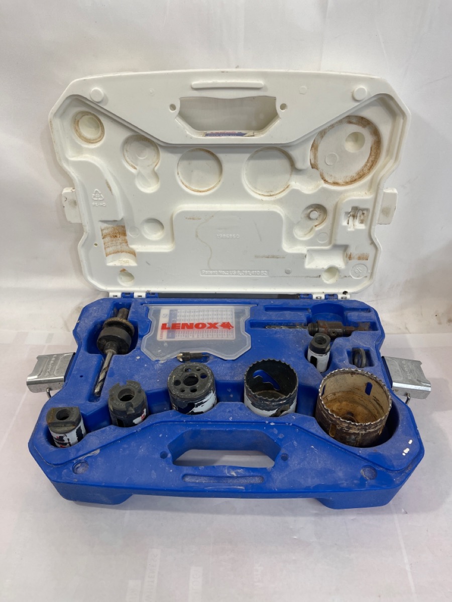 Lenox Electrician's Speed Slot Hole Saw Kit 30800600L (me) Good Sharp