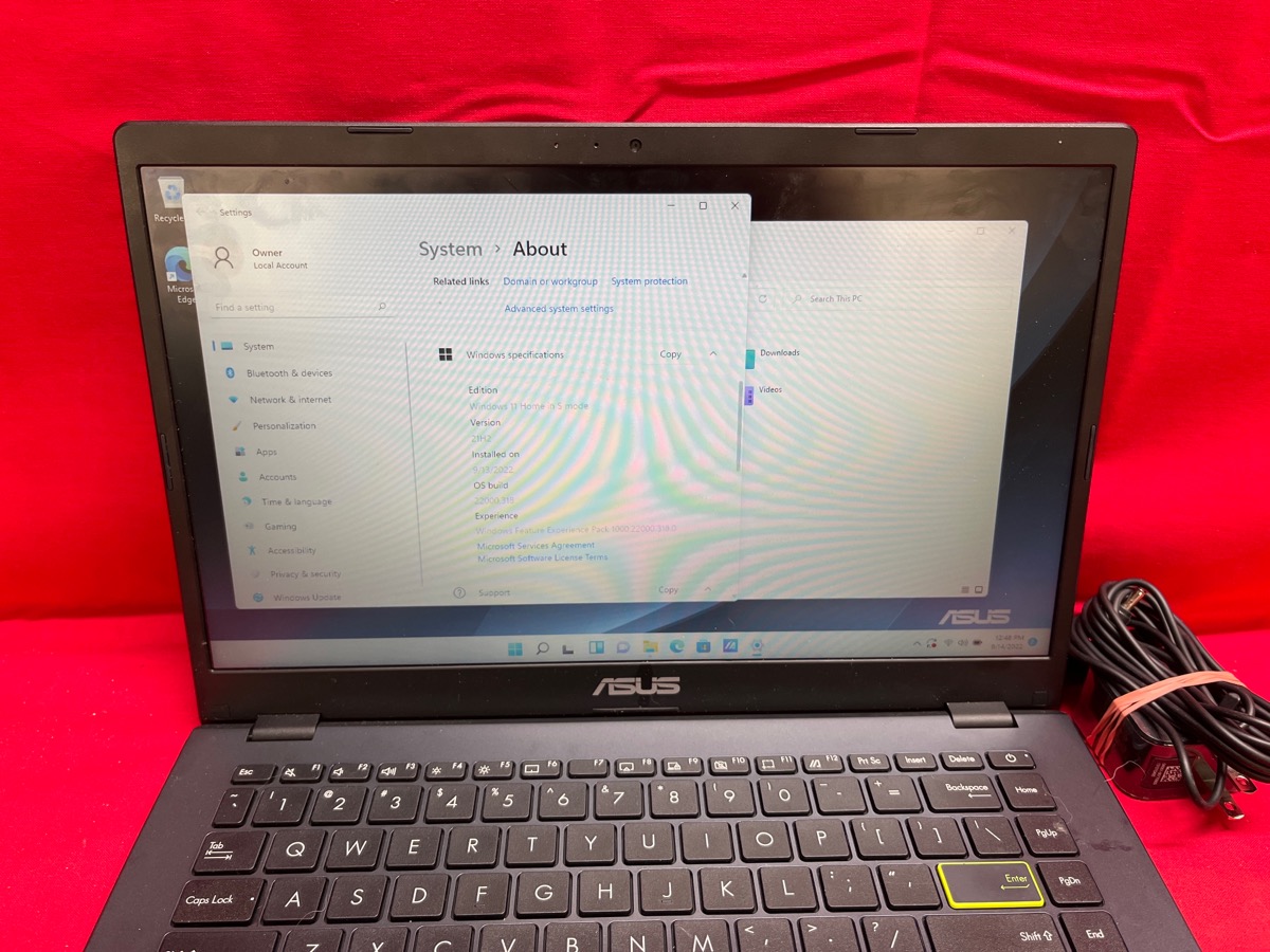 Asus E410m Laptop 128gb Hdd 4gb Ram Intel Celeron 110ghz Windows 11 Very Good Buya 9717