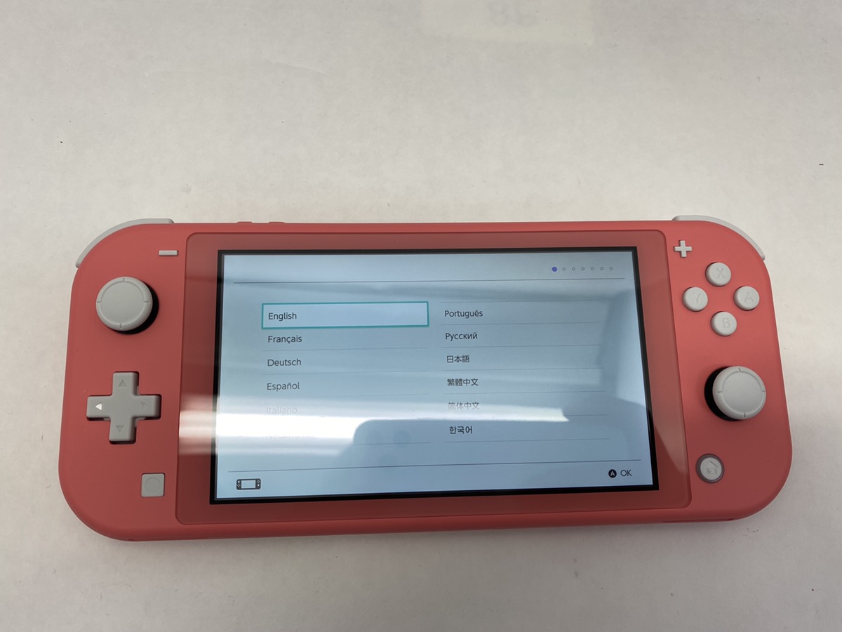 Nintendo Switch Lite Coral Handheld Console Very Good Heartland