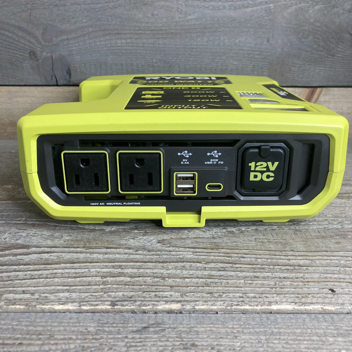 Ryobi One 18v 800 Watt Max 12v Automotive Power Inverter With Dual Usb Ports Like New Buya 1048