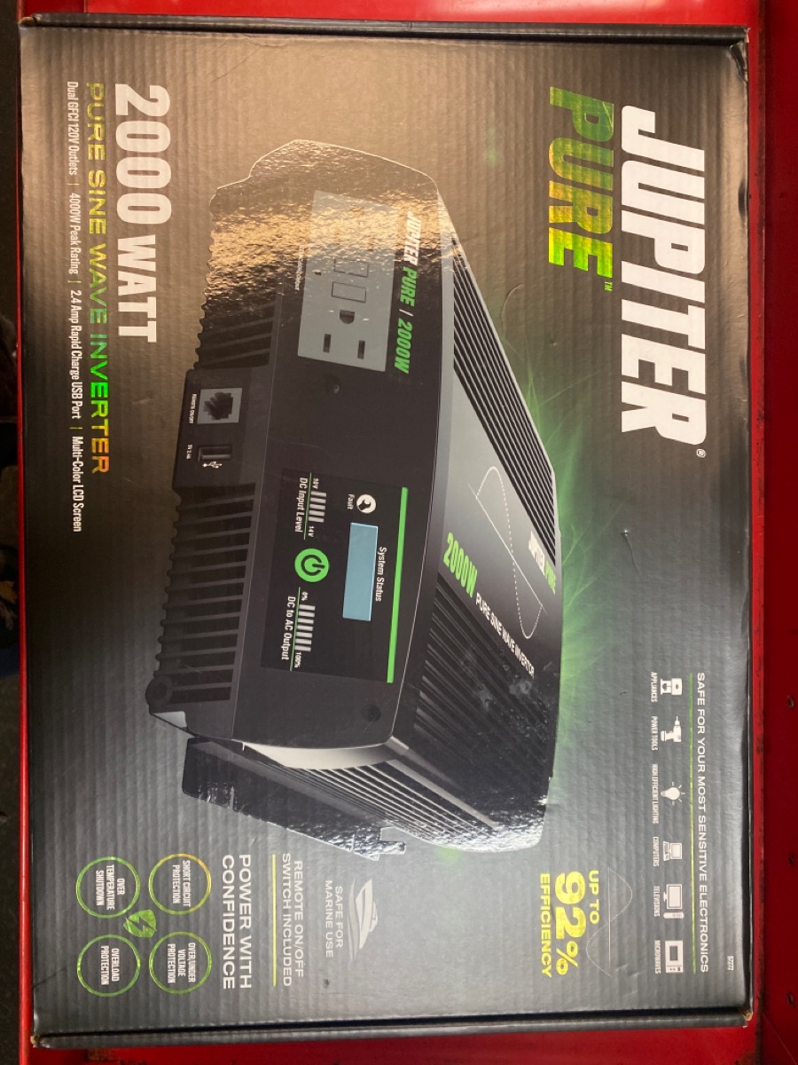 JUPITER PURE 2000 WATT PURE SINE WAVE INVERTER Brand New Buya