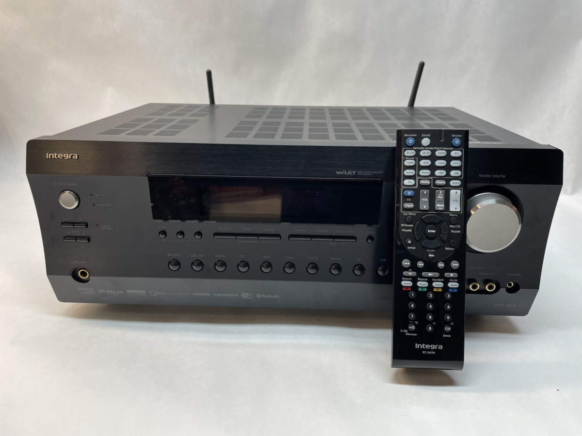 Integra DTR30.5 AV 7.2 Channel Surround Sound Receiver HDMI Like New