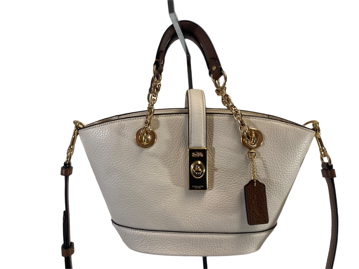 Coach OffWhite Bucket Bag Good Heartland Pawnbrokers Kansas