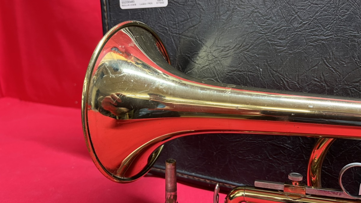 Holton C602R Brass w/ Yamaha 11C47C Mouthpiece w/ Case Very