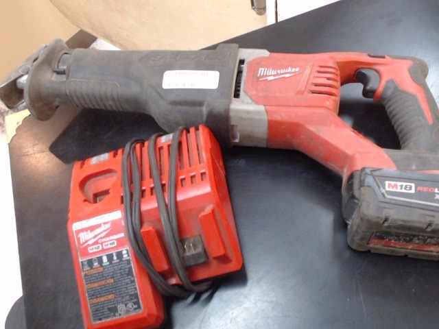Milwaukee Recisaw Reciprocating Saw with Battery & Charger