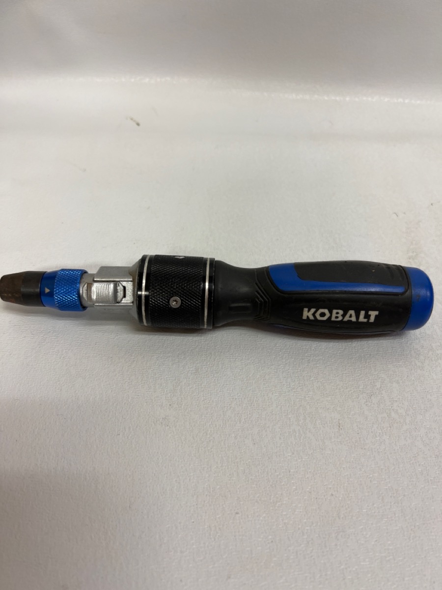 KOBALT TOOLS RATCHETING SCREWDRIVER Very Good Buya