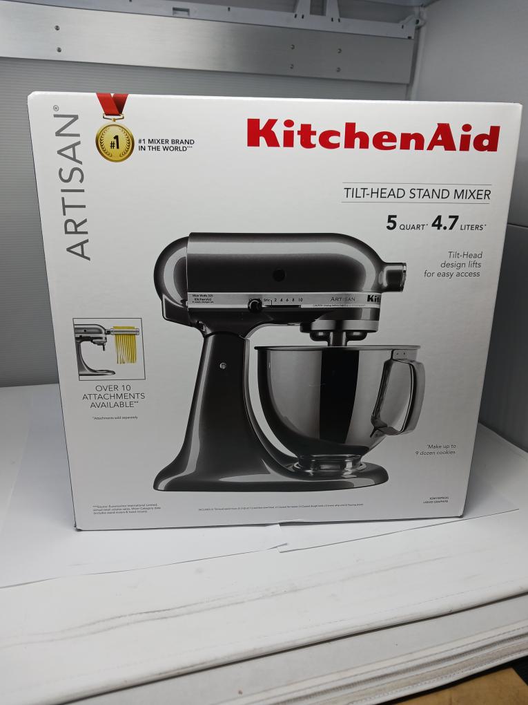 KitchenAid Artisan Silver 5qt TiltHead Stand Mixer Brand New Buya