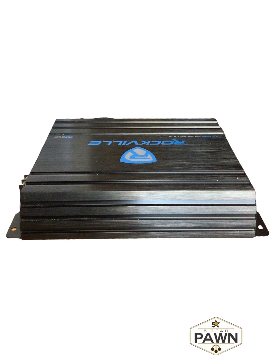 Rockville RVA600.1 1200w Peak Mono Amplifier 200w RMS 4 Ohms CEA
