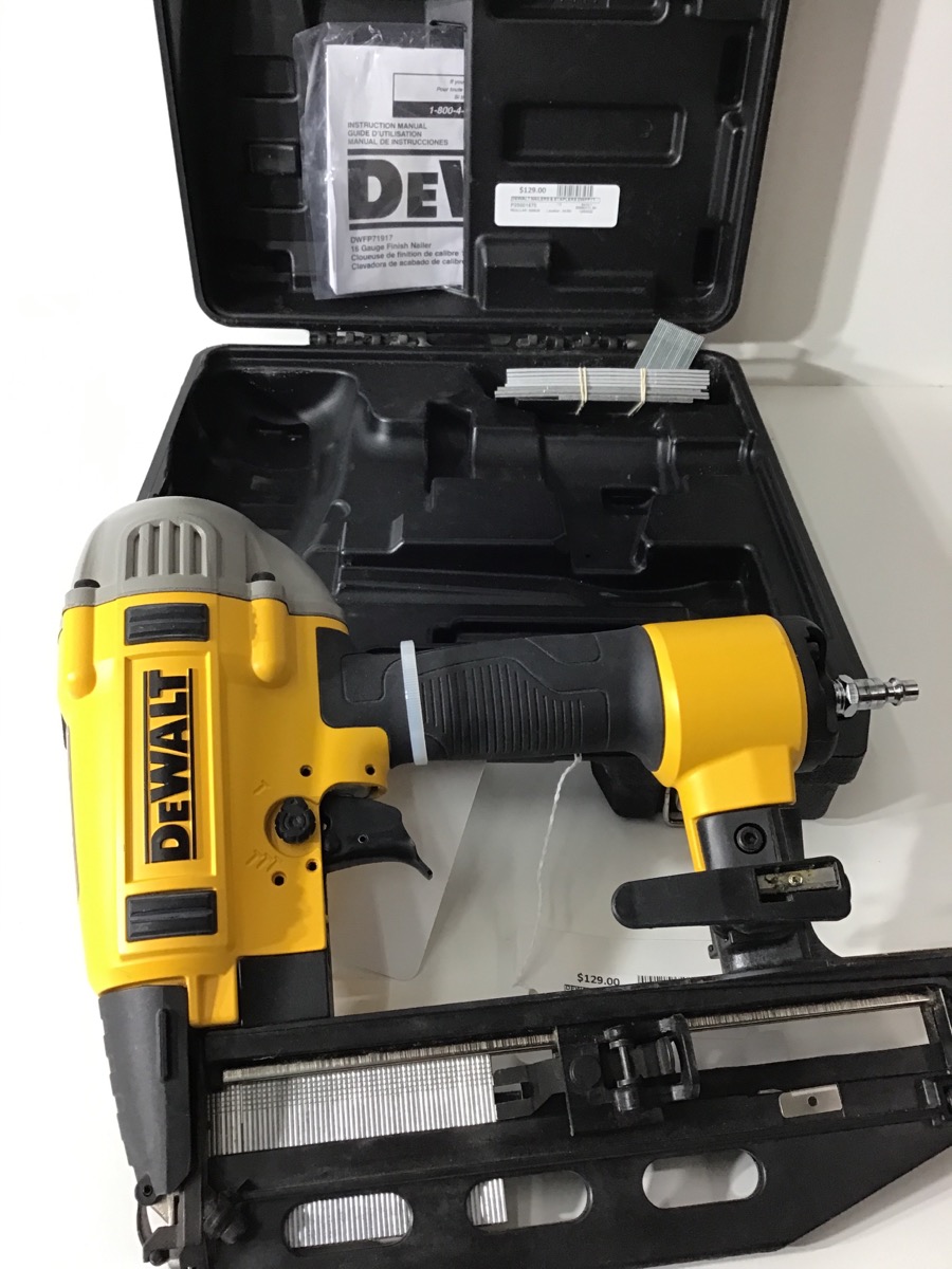 DEWALT DWFP71917 W/MANUEL IN BLK HARDCASE Very Good Pawn 1 Spokane WA