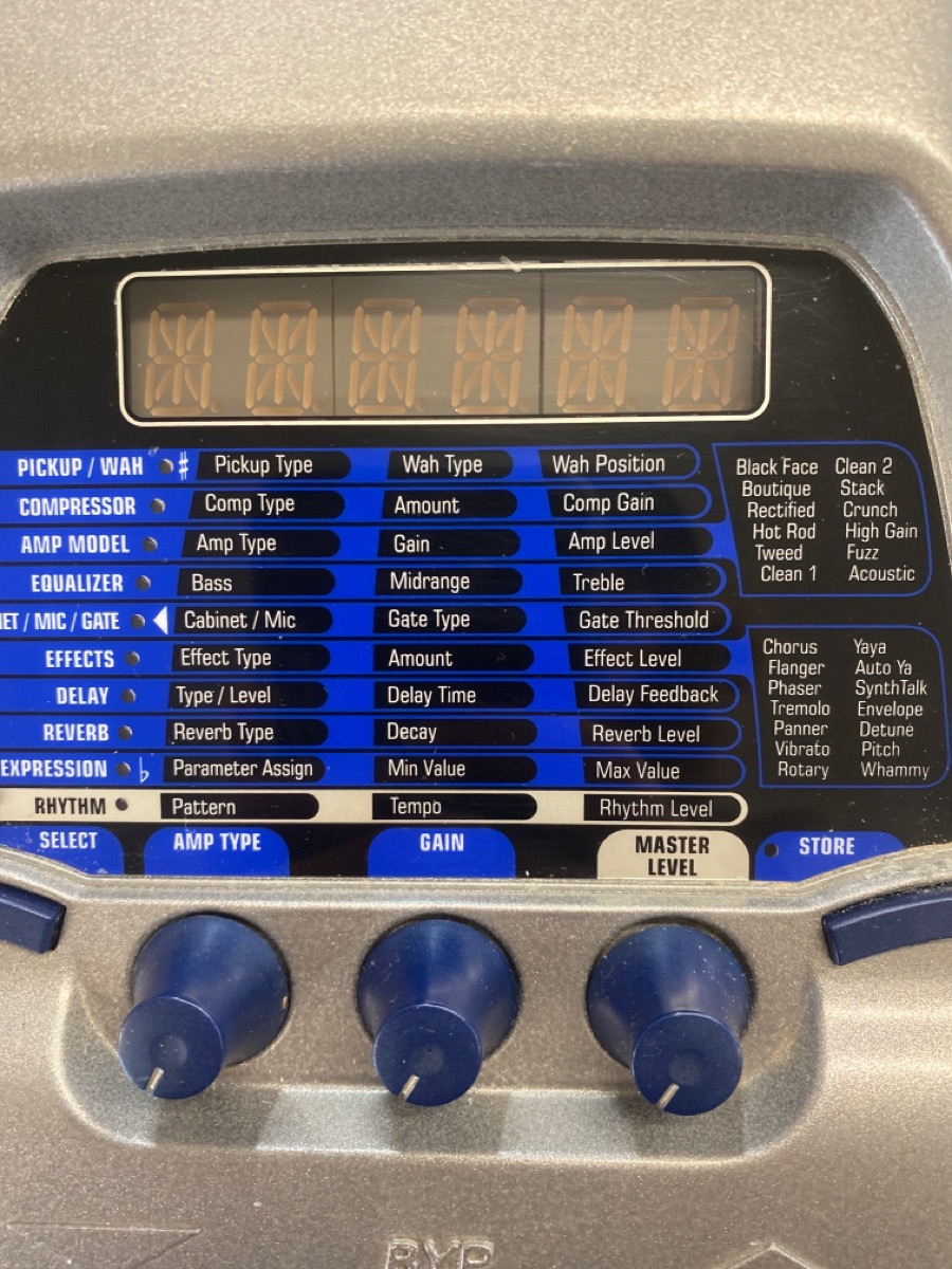 Digitech RP200 Effect Pedal No Cord Good Gold N Pawn