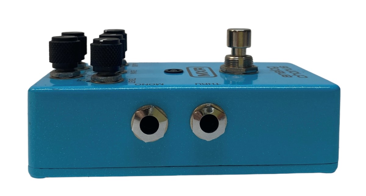 MXR M234 Analog Bucket Brigade Circuitry Chorus Pedal Blue Very Good