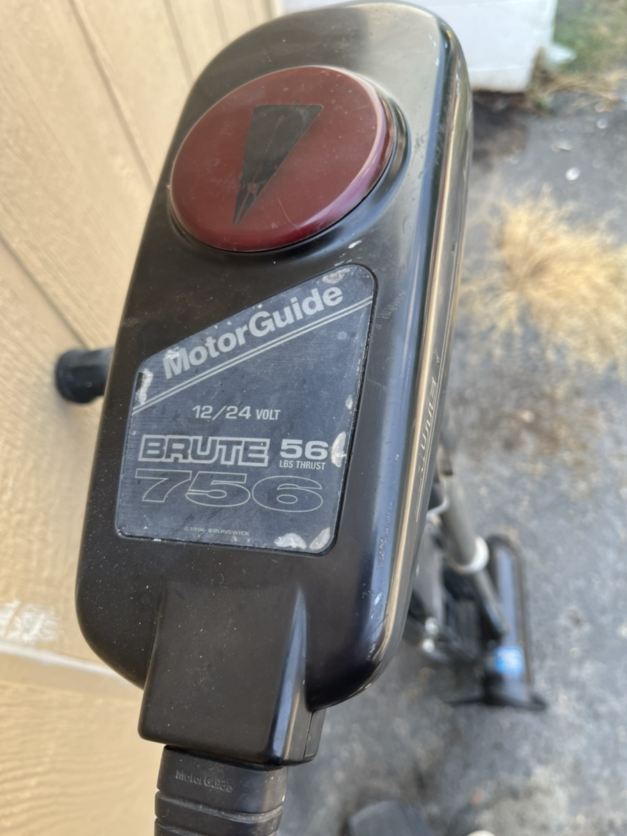 Brute 756 Trolling Motor 12/24 volt 56lb Thrust 48" Shaft