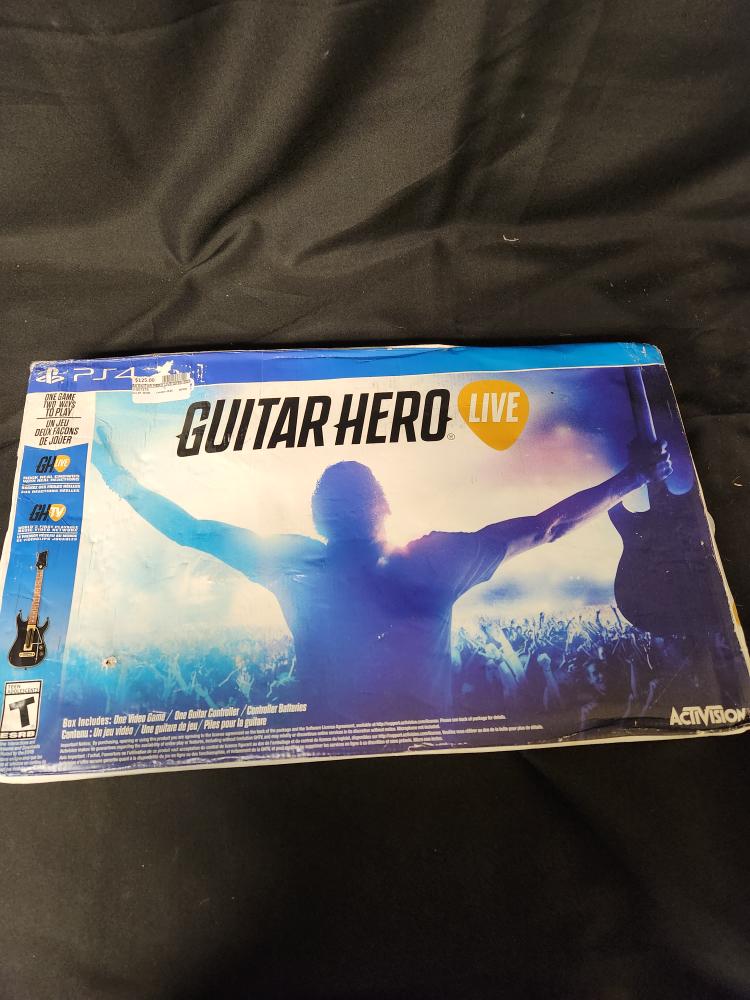 SONY PS4 GAME GUITAR HERO LIVE Good Buya