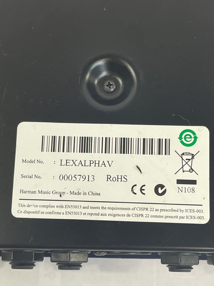 Lexicon Alpha Desktop Recording Studio USB Audio Interface (me) Good Buya