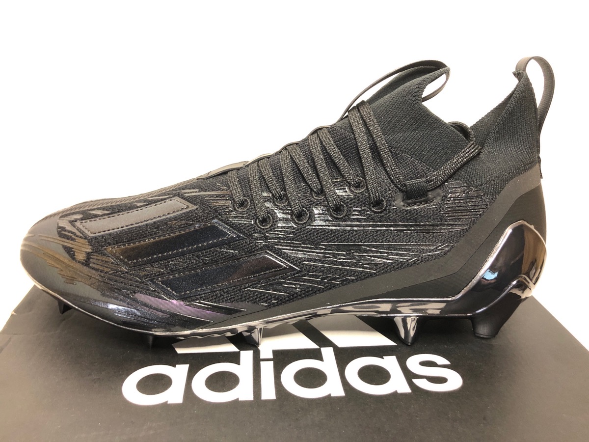 ADIDAS ADIZERO PRIMEKNIT MENS 12.5 FOOTBALL CLEATS SHOES GX5421 BLACK Brand New Central