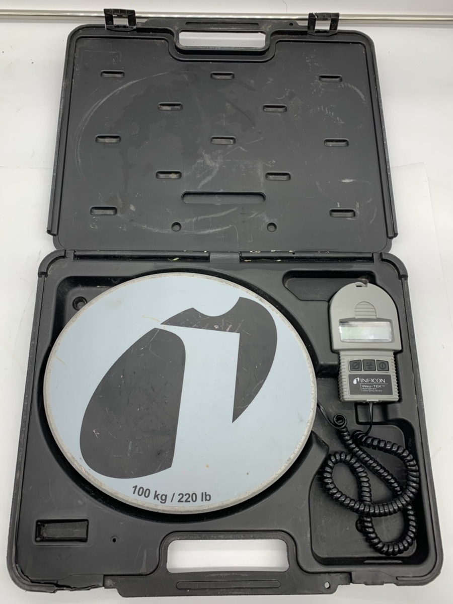 Inficon by WeyTek 713500G1 100kg 220lb Refrigerant Charging Scale